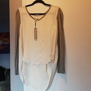High low Calvin Klein top